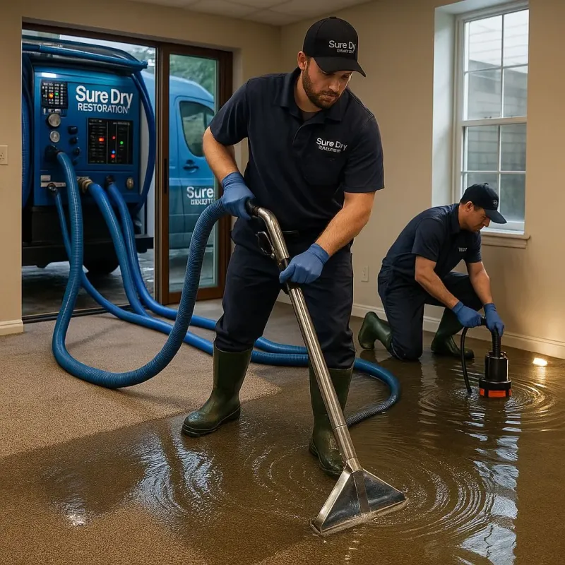 Water Extraction and Removal process in Lancaster, NH